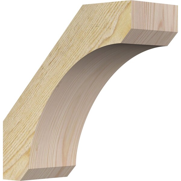 Ekena Millwork 4"W x 10"D x 10"H Legacy Rough Sawn Knee Brace, Douglas Fir BRC04X10X10LEC00RDF - main
